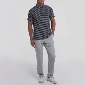 NEW B.Draddy Kelly Pant Grey Heather 32 Lightweight Moisture-Wicking Golf Chino